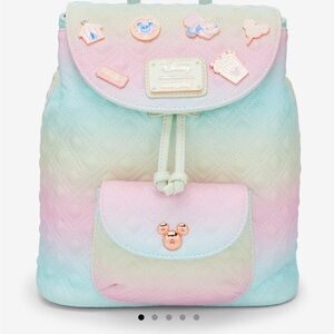 Loungefly Carnival Pastel Quilted Backpack